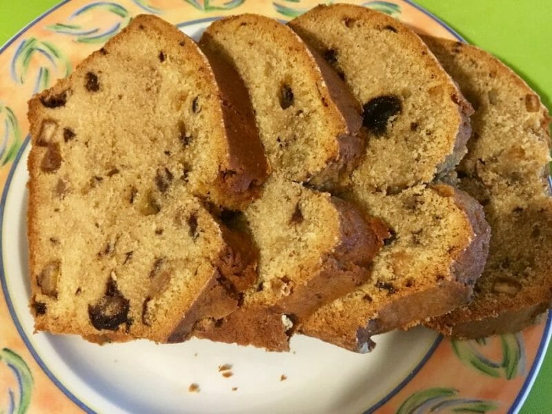 Cake aux fruits confits au Thermomix Cookomix