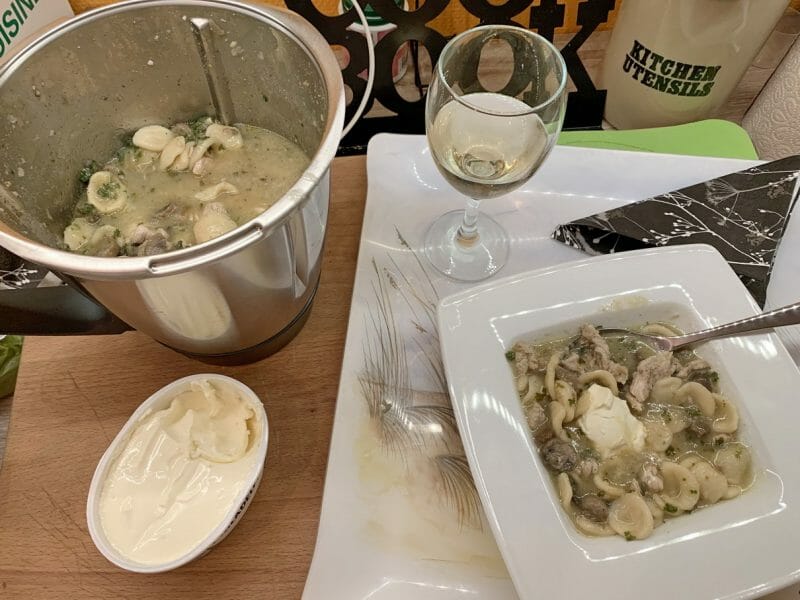 Cliquez pour zoomer ! Soupe au poulet et champignons Thermomix par Francesca