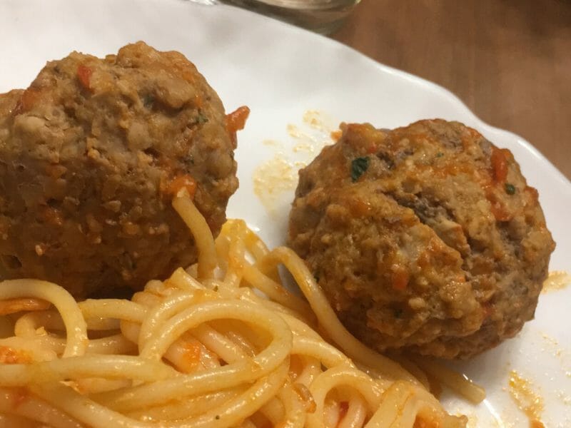 Cliquez pour zoomer ! Boulettes de viandes à la sauce tomate Thermomix par noune_1