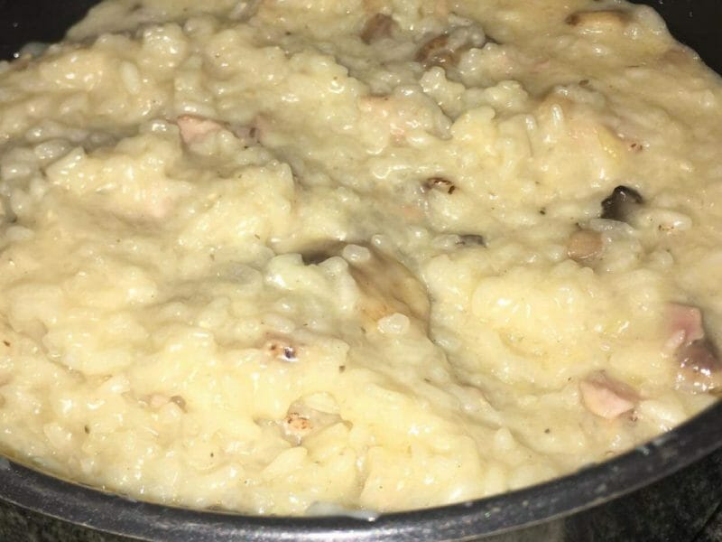 Cliquez pour zoomer ! Risotto au gorgonzola et champignons Thermomix par noune_1