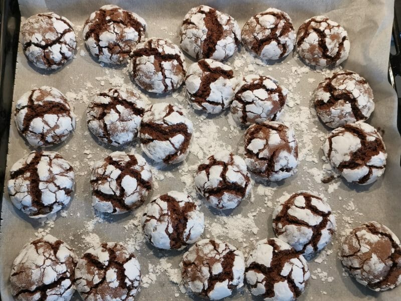 Cliquez pour zoomer ! Craquelés au chocolat Thermomix par enele