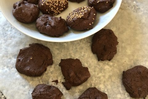 Cliquez pour zoomer ! Cookies brownies Thermomix par Fabienne