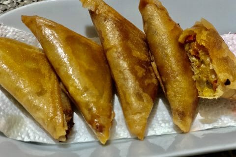 Cliquez pour zoomer ! Samoussas de légumes Thermomix par Fabienne