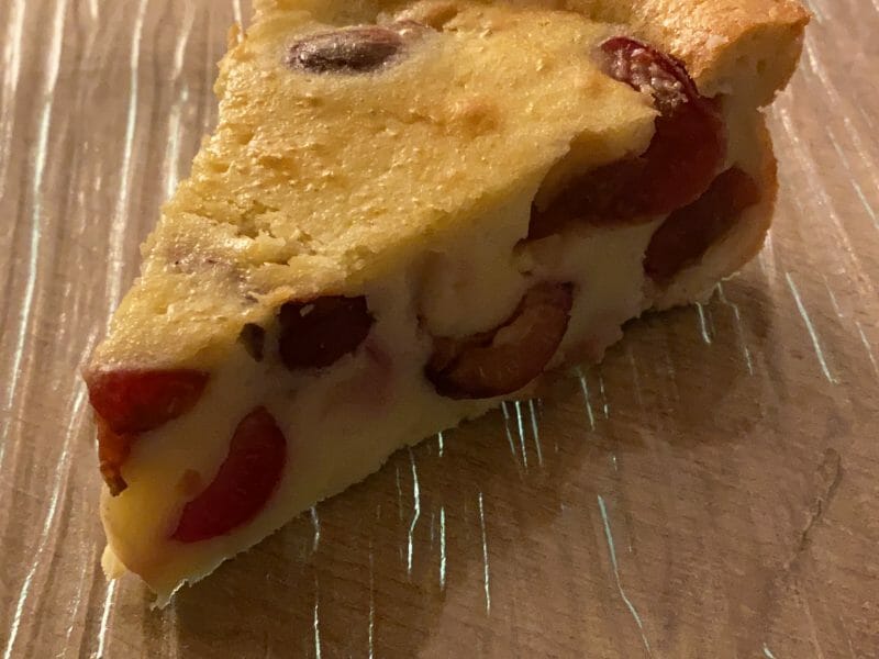 Cliquez pour zoomer ! Clafoutis aux cerises Thermomix par Chhunnyy