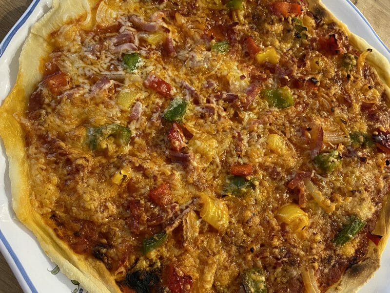 Cliquez pour zoomer ! Pâte à pizza Thermomix par Chhunnyy