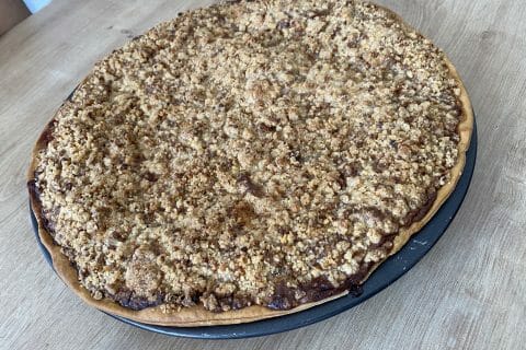 Cliquez pour zoomer ! Tarte aux pommes façon crumble Thermomix par Chhunnyy