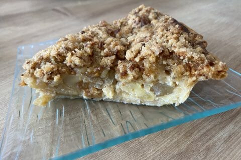 Cliquez pour zoomer ! Tarte aux pommes façon crumble Thermomix par Chhunnyy