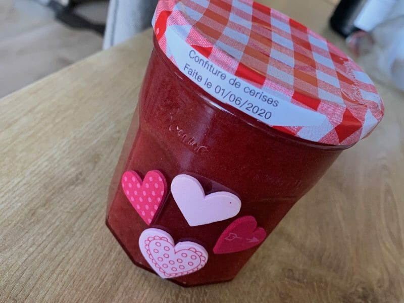 Cliquez pour zoomer ! Confiture de cerises Thermomix par Chhunnyy