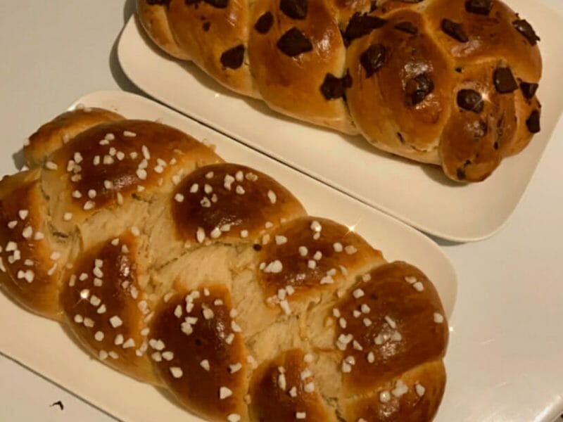 Cliquez pour zoomer ! Brioche tressée à la mie filante Thermomix par Fatou