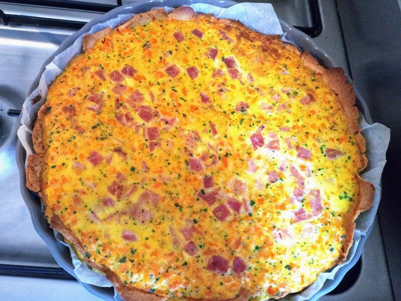 Cliquez pour zoomer ! Tarte à la carotte Thermomix par manow