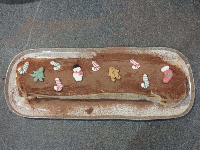 Cliquez pour zoomer ! Bûche Tiramisu Thermomix par manow