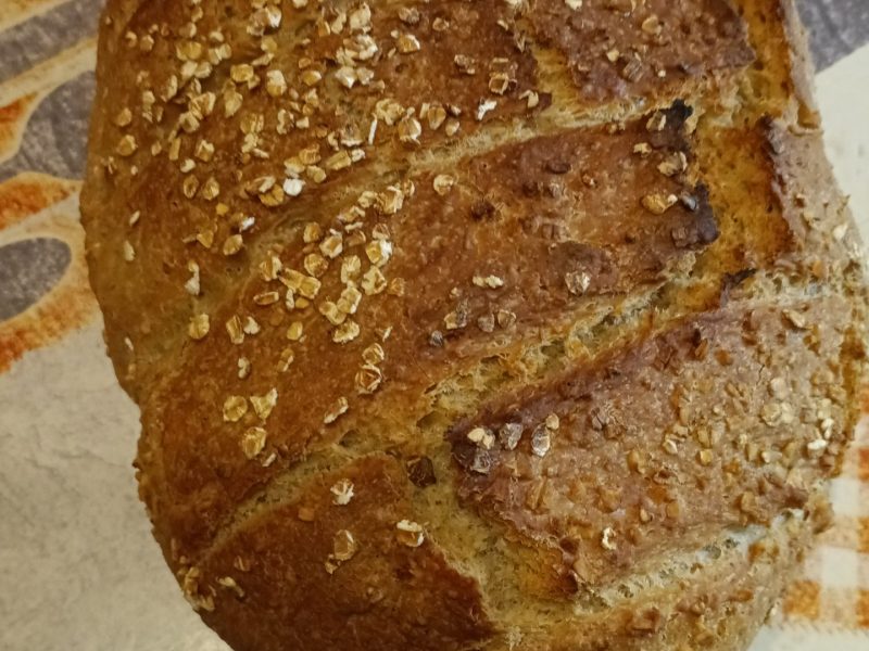 Cliquez pour zoomer ! Pain aux flocons d’avoine en cocotte Thermomix par carja