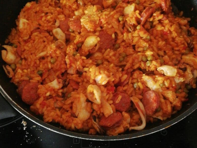 Cliquez pour zoomer ! Paella Thermomix par meemy19