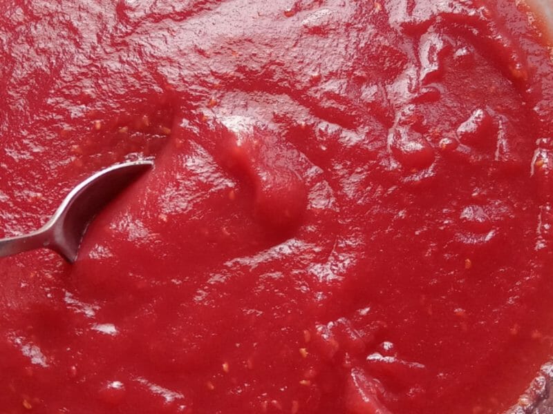 Cliquez pour zoomer ! Compote pomme framboise Thermomix par AudeWR