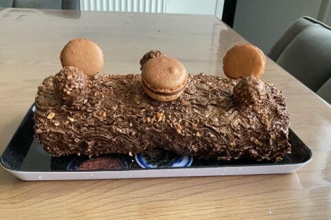 Cliquez pour zoomer ! Bûche Ferrero Rocher Thermomix par marine_139