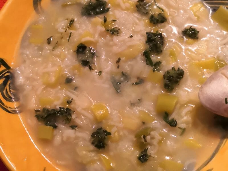 Cliquez pour zoomer ! Soupe de poireaux à la ciboulette Thermomix par marlenote