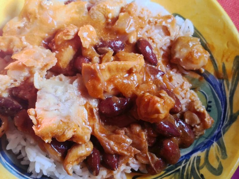 Cliquez pour zoomer ! Poulet aux amandes Thermomix par marlenote