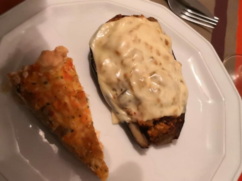 Cliquez pour zoomer ! Aubergines farcies au thon Thermomix par marlenote