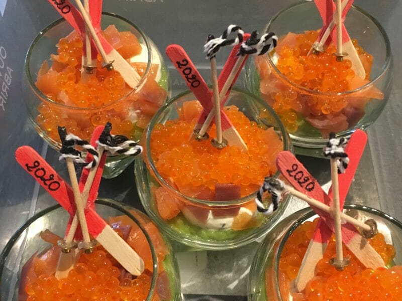 Cliquez pour zoomer ! Verrines saumon avocat Thermomix par audrey_186