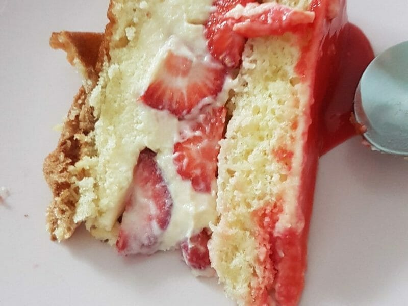 Cliquez pour zoomer ! Fraisier Thermomix par juliieva