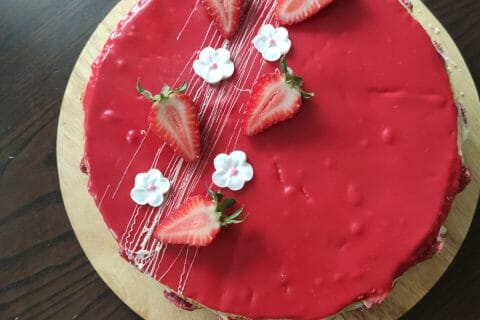 Cliquez pour zoomer ! Fraisier Thermomix par juliieva