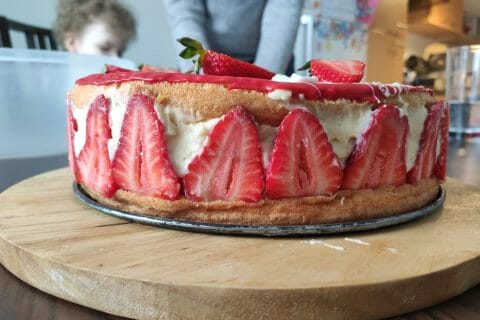 Cliquez pour zoomer ! Fraisier Thermomix par juliieva
