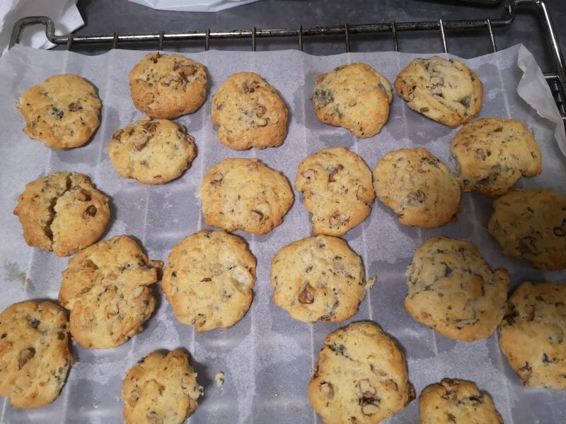 Cliquez pour zoomer ! Cookies noix et roquefort Thermomix par matthelo210118