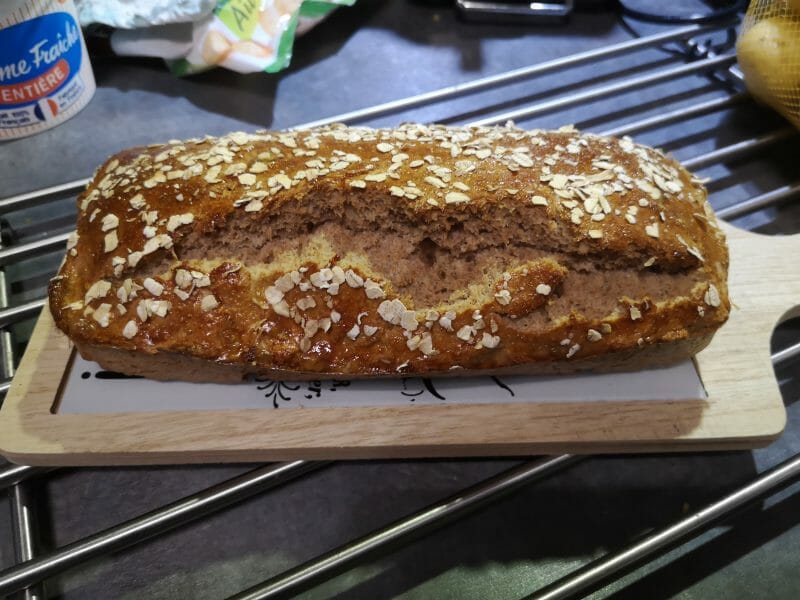 Cliquez pour zoomer ! Pain aux flocons d’avoine et au miel Thermomix par matthelo210118