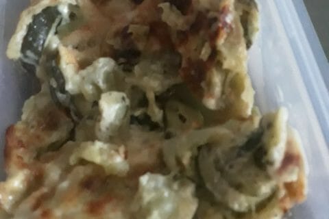 Cliquez pour zoomer ! Gratin de ravioles aux courgettes au Thermomix