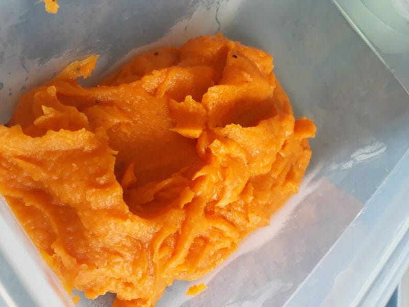 Purée carottes et patates douces au Thermomix - Cookomix