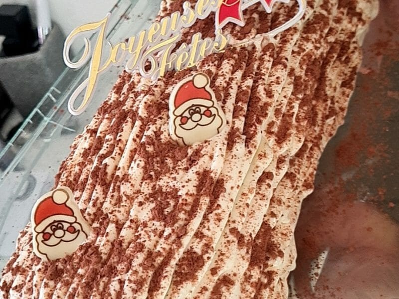 Cliquez pour zoomer ! Bûche Tiramisu Thermomix par lacigale84