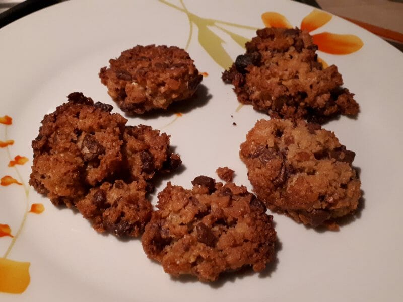 Cliquez pour zoomer ! Cookies au pain rassis et pépites de chocolat Thermomix par zouzou5284