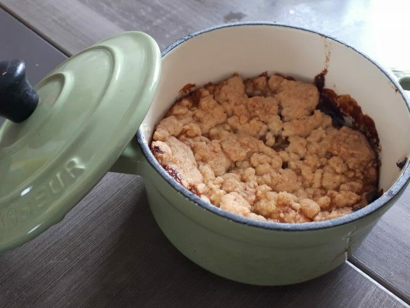 Cliquez pour zoomer ! Crumble aux Pommes Thermomix par zouzou5284