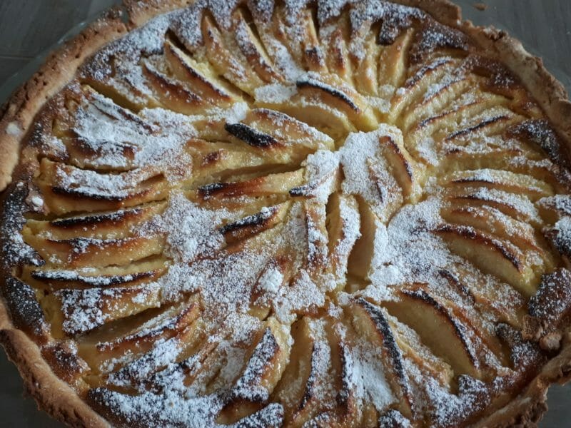 Cliquez pour zoomer ! Tarte normande aux pommes Thermomix par zouzou5284