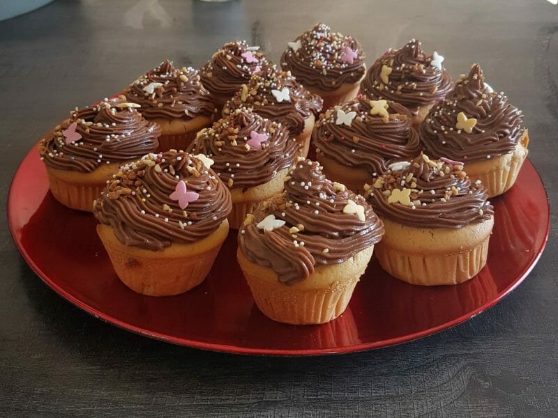 Cliquez pour zoomer ! Cupcakes au nutella Thermomix par Izzie32