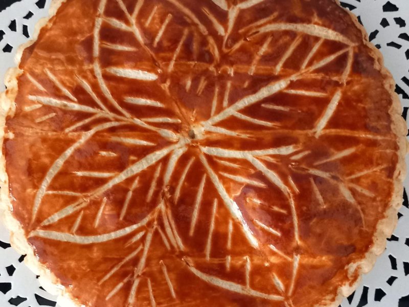 Cliquez pour zoomer ! Galette des rois à la frangipane Thermomix par veromer