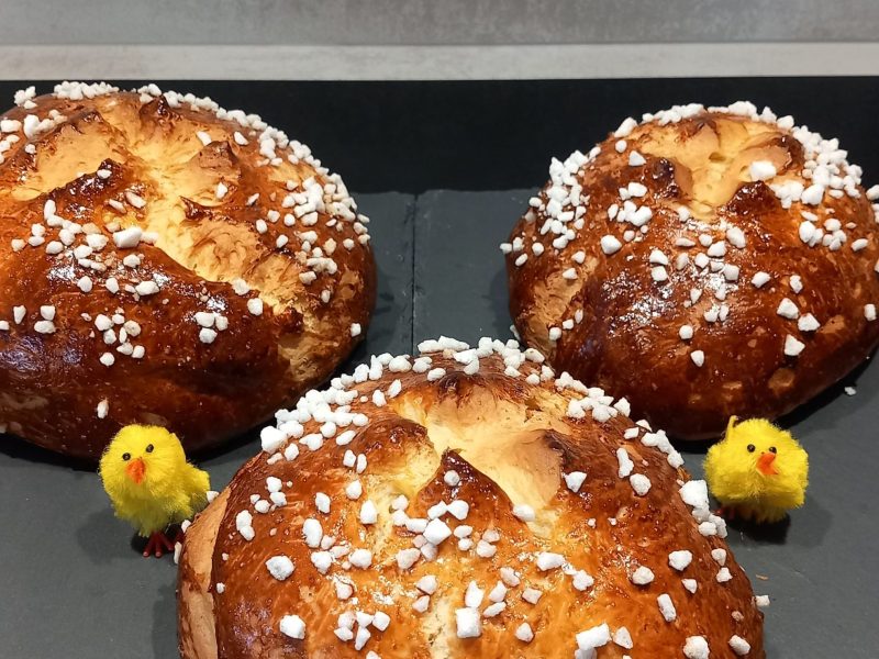 Cliquez pour zoomer ! Mouna (brioche de pâques) Thermomix par veromer
