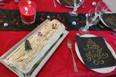 Cliquez pour zoomer ! Bûche Tiramisu Thermomix par carine_41