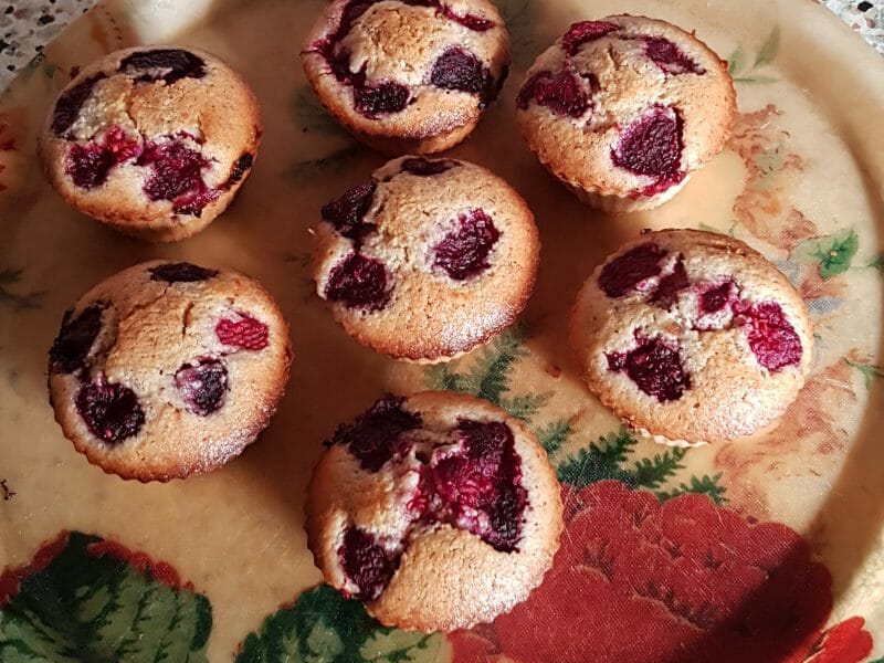 Cliquez pour zoomer ! Visitandines aux framboises Thermomix par suporte