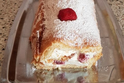 Cliquez pour zoomer ! Fraisier roulé Thermomix par suporte