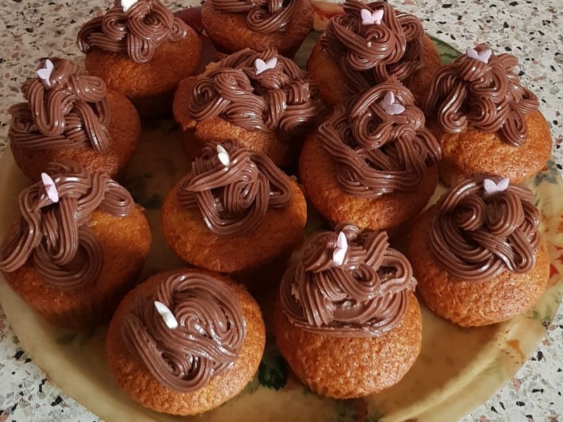 Cliquez pour zoomer ! Cupcakes au nutella Thermomix par suporte