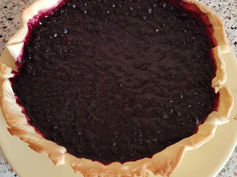Cliquez pour zoomer ! Tarte aux myrtilles Thermomix par suporte