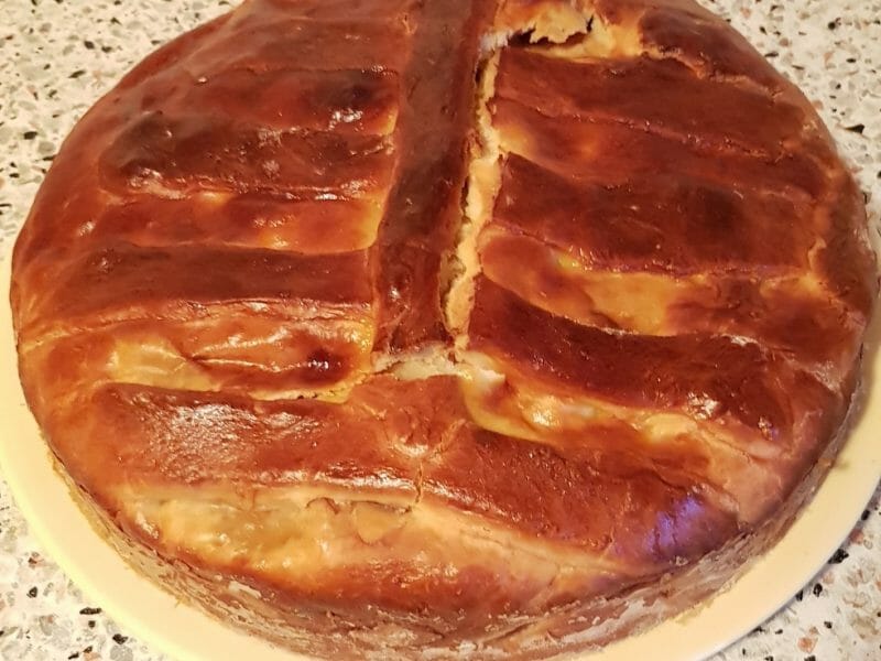 Cliquez pour zoomer ! Brioche aux pommes caramélisées Thermomix par suporte