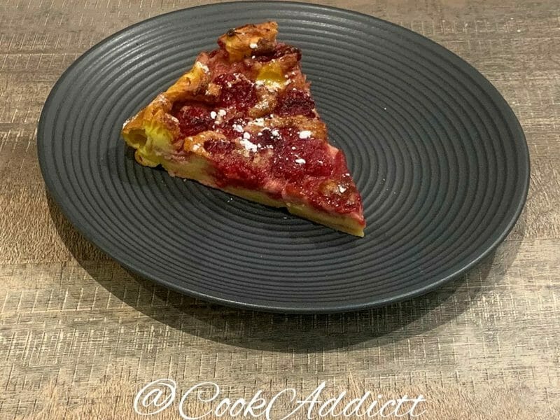 Cliquez pour zoomer ! Clafoutis aux framboises Thermomix par gwenola_3