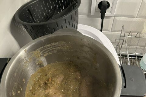 Cliquez pour zoomer ! Lentilles et ses saucisses Thermomix par ninoualex