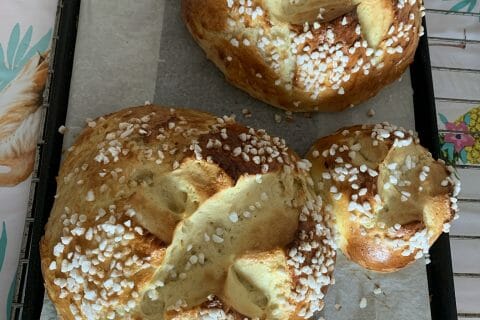Cliquez pour zoomer ! Mouna (brioche de pâques) Thermomix par ninoualex