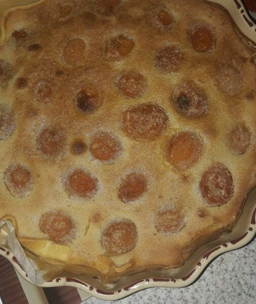 Cliquez pour zoomer ! Tarte amandine aux abricots Thermomix par Lolaetjules2
