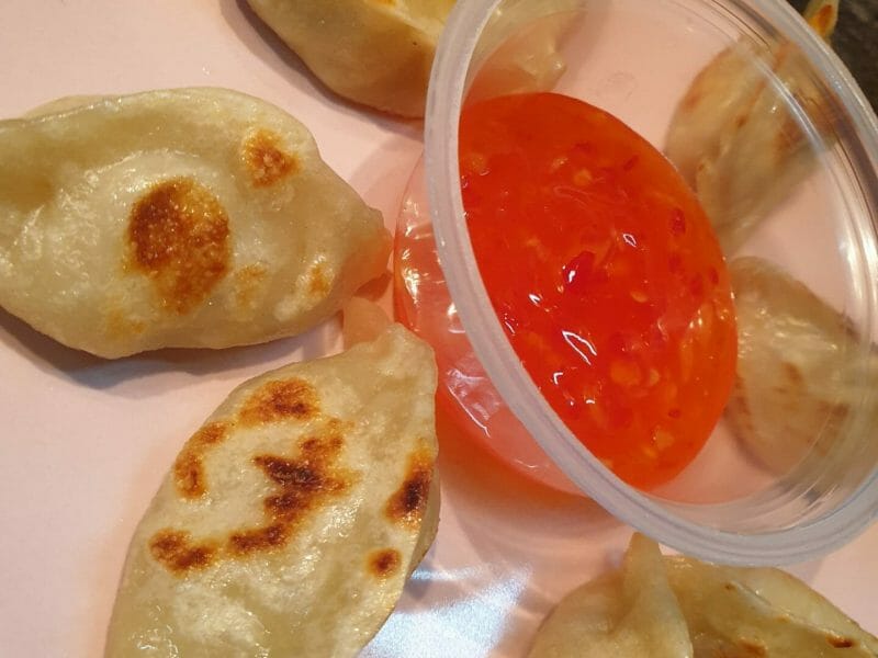 Cliquez pour zoomer ! Gyoza poulet et chou chinois Thermomix par babylao