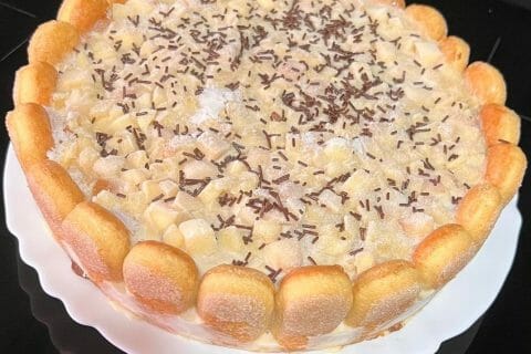 Cliquez pour zoomer ! Charlotte poire chocolat Thermomix par sally_3
