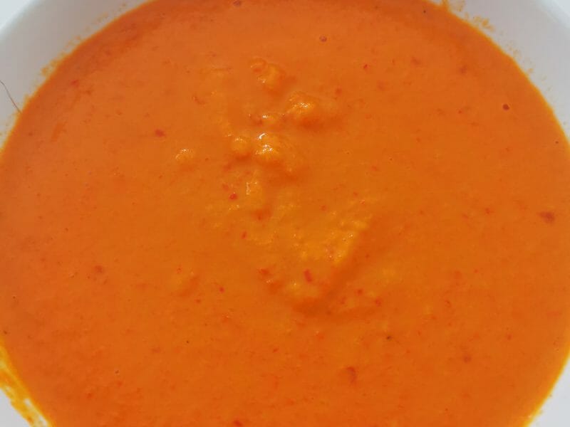 Cliquez pour zoomer ! Coulis de poivrons rouges Thermomix par lydiepichot